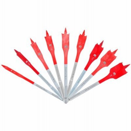 BSC PREFERRED 9PC Spade Bit Set DSP2930-S9